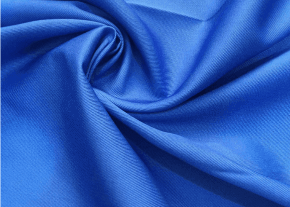 Polyester Viscose twill Uniform Royal blue 13070
