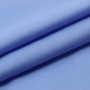Polyester Viscose plain Uniform light blue 12855